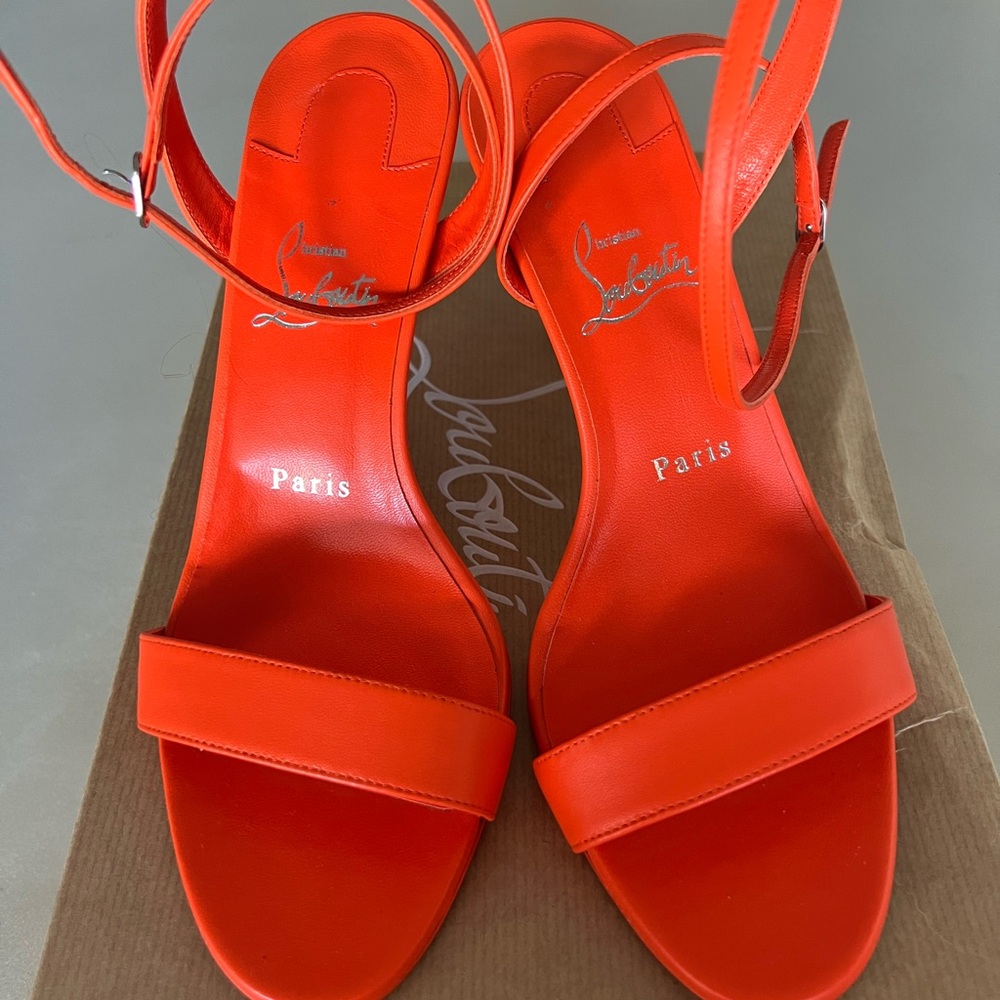 Christian Louboutin Loubigirl 85 Nappa Leather Size 39 - Picture 4 of 11